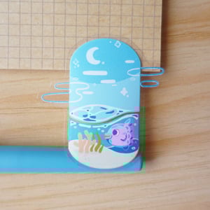Image of Sunfish, Flower Patch, Beach, Sakura｜Scene Series ☆ | Clear Stickers