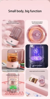 Image 10 of Mini Laundry Cup 1L Wireless Portable Underwear&Socks Automatic Washing Machine Rechargeable