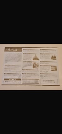 Image 2 of Limited CANBIDEXTROUS Painted on Map 29.5cm by 21cm Cheo Character And Cheo Bee Signed and Stamped