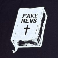 Image 2 of Fake News bible t-shirt