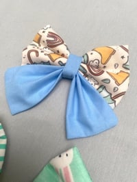 Image 4 of Rubber Ducks / April Showers / Rabbits and Carrots Easter Sailor Bows / Bow Ties