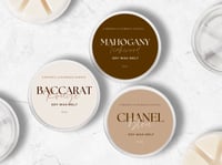 Mahogany Teakwood, Baccarat Rouge, Chanel Bleu Wax Melts 