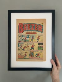 Image 5 of The Beezer, framed complete vintage comic, No 1378 June 1982