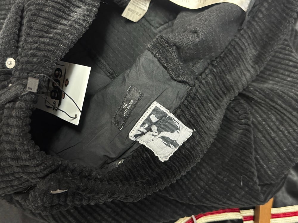 Image of Rick Owens Corduroy Geth Cut Pants