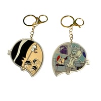Image 1 of Mandark Acrylic Shaker Keychain