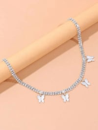 Butterfly Charm Necklace 