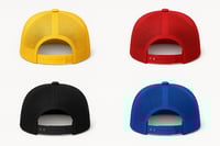 Image 2 of Truu Story LA “Midnight Circuit” Black/White Trucker Hat