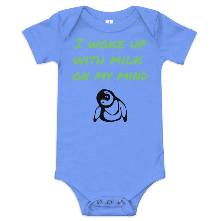 Milk On My Mind Baby Onesie Image 5