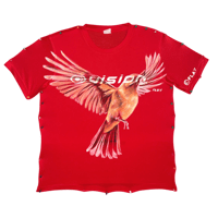 Image 1 of RED VISION BIRD TEE 