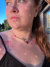 Image 1 of Blood Drop Necklace 3