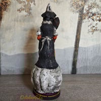 Image 4 of Orange Witch on White Pumpkin 