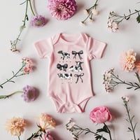 Kids Cow & Bows Shirt