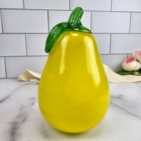 Image 1 of Vintage Murano glass pear