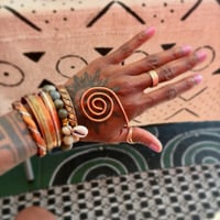 Image 2 of Copper Palm Cuff