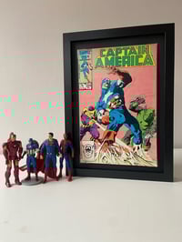 Image 6 of Captain America, framed complete vintage Marvel comic, No 324 December 1986