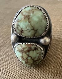 Image 1 of Heavy Cast Damale Ring size 11.5