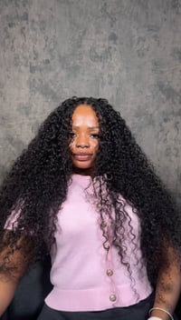 Image 2 of Pre-Order 18 Inches 200g Burmese Curly Boho 100% Human Hair