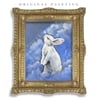 Original 8x10 Painting // Whimsical Celestial Periwinkle Dream Bunny Choose Framed or Unframed