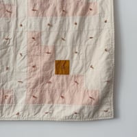 Image 3 of Pink Flowers quilt