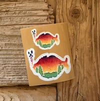 Image 2 of Phish batik sticker