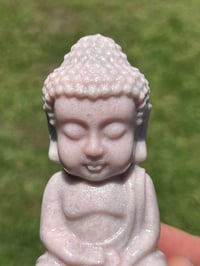Image 9 of Pink Opal Baby Buddha Carving #2568