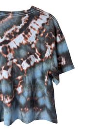 Image 7 of L Crop Tee in Ember Ice Dye #4