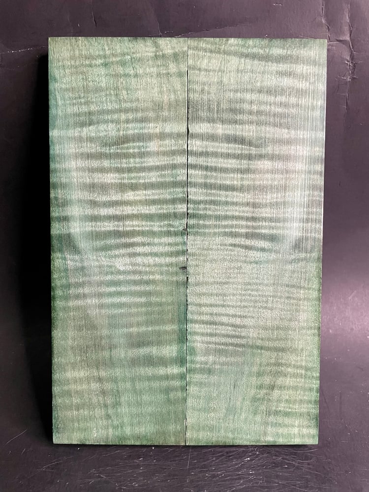 Image of Curly Box Elder Knife Scales CBE-05