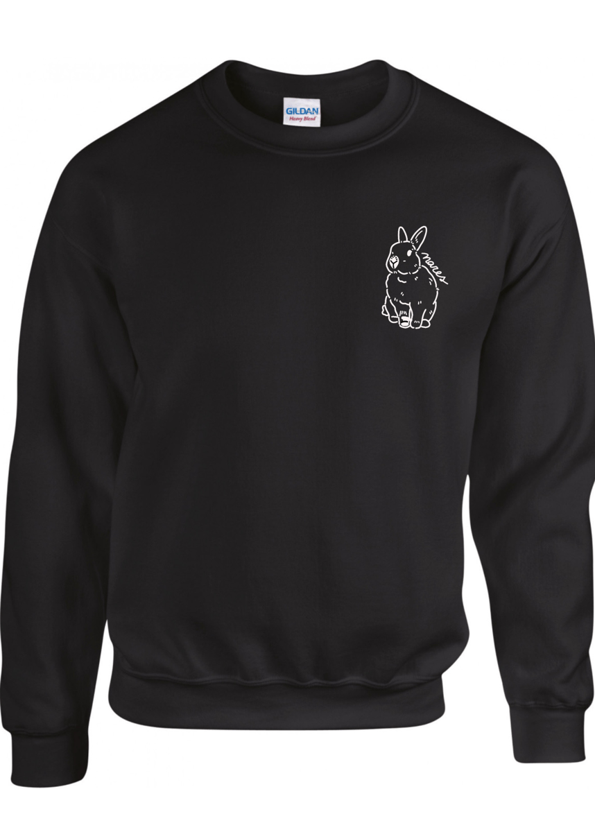 Sudadera negra PERSONALIZADA Paloma Liranzo - Main Image