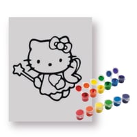 Image 1 of HELLO KITTY PAINT KIT 2