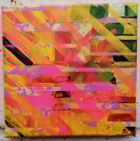 Image 1 of Sean Worrall - Behind The Lines - Acrylic on canvas, 20x20cm (Nov 2022)