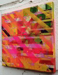 Image 2 of Sean Worrall - Behind The Lines - Acrylic on canvas, 20x20cm (Nov 2022)