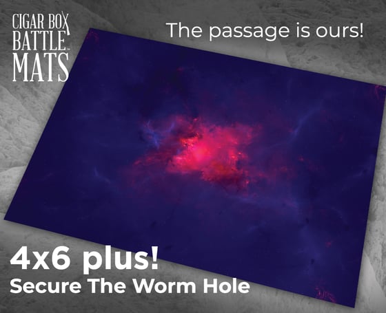 Image of The Worm Hole — #2220 — 6’x4’ plus