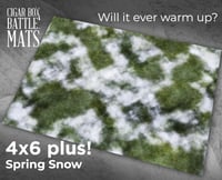 Image 1 of Spring Snow — #2120 — 6’x4’ plus 