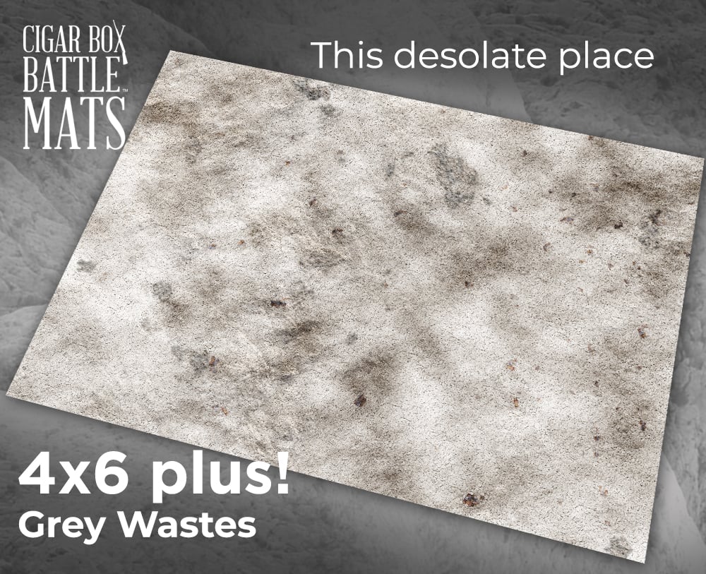 Image of The Grey Wastes — #2140 — 6’x4’ plus 