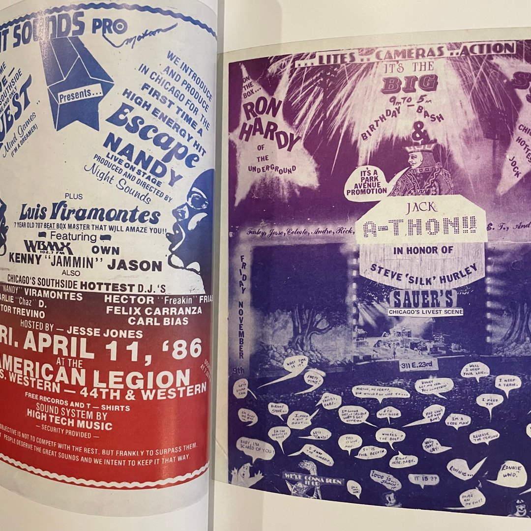 Image of Beyond Heaven: Chicago House Party Flyers — Volume III, From 1983-1992 (Book)