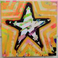 Image 2 of Sean Worrall - D'ya Wanna Be A....? (Remix) - Acrylic on canvas, 30x30cm (Nov 2022)