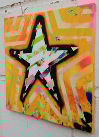 Image 4 of Sean Worrall - D'ya Wanna Be A....? (Remix) - Acrylic on canvas, 30x30cm (Nov 2022)