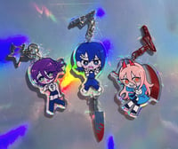 Image 1 of NEW CHARACTERS ADDED Saw Girls Charms 