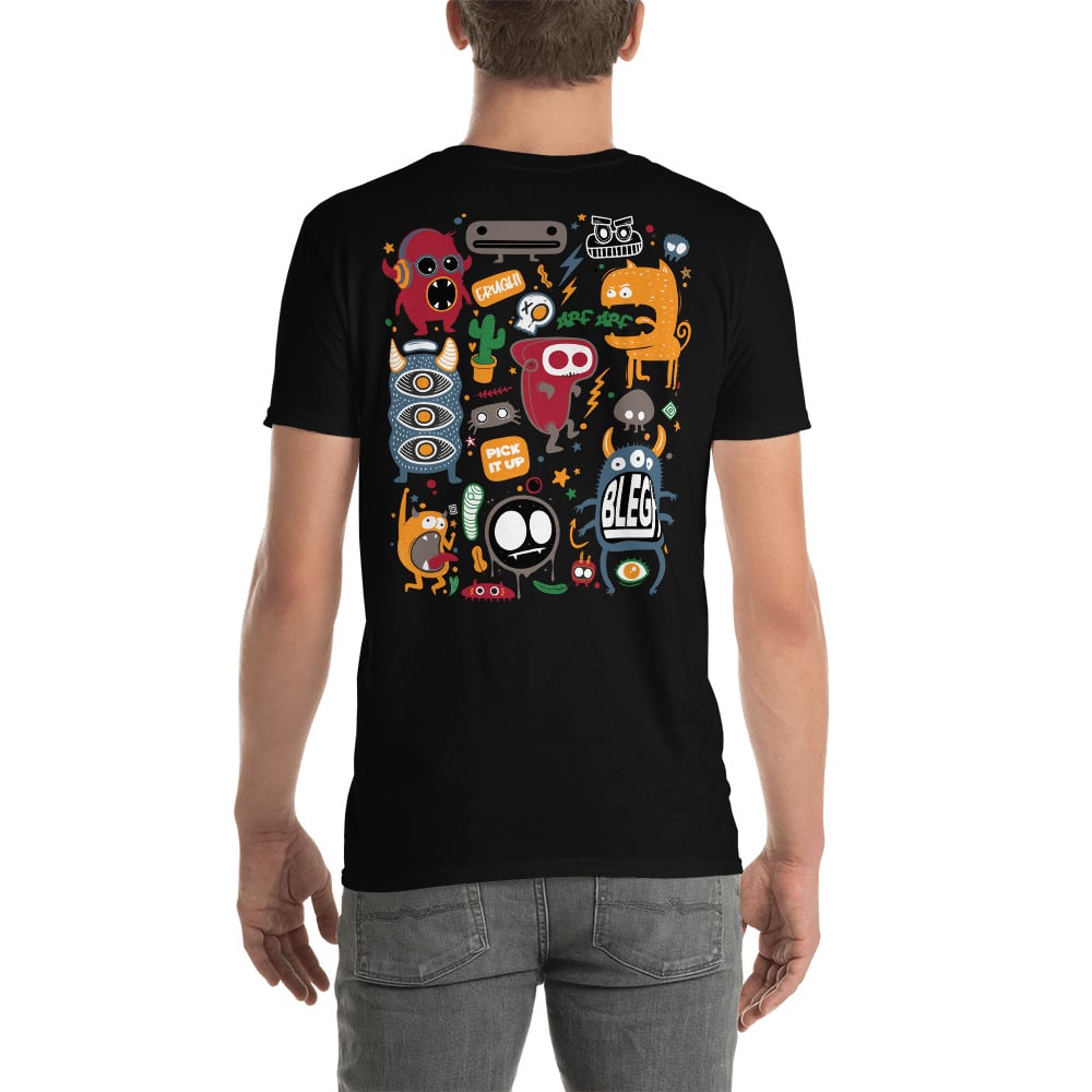 Monster Skateboarding Men's T-Shirt