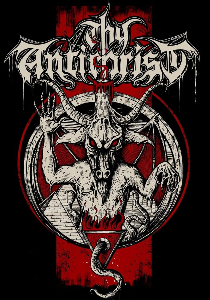 Image of Thy Antichrist - Baphomet flag 