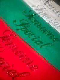 Image 2 of 💚🎄Green Sparkle Someone Special Tee💚🎄
