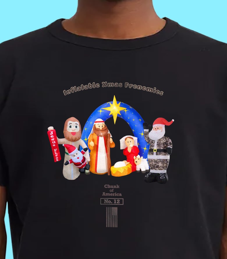 Image of Inflatable Xmas Frenemies / CoA No. 12 T-Shirt