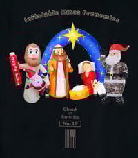 Image 2 of Inflatable Xmas Frenemies / CoA No. 12 T-Shirt