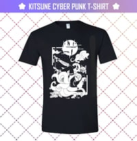 Image 1 of Kitsune cyberpunk | T-Shirt