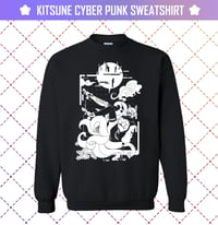 Image 1 of Kitsune cyberpunk | Sweatshirt