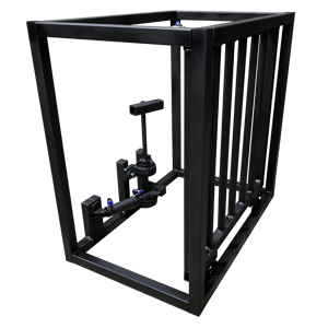 Image of Banging Steel Window Frame with Head Turn