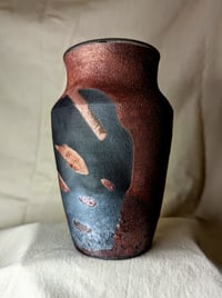 Image 1 of Monstera Raku Vase