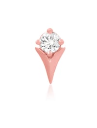 Image 4 of Tulip with cz stone 