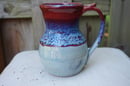Image 2 of Red/Blue Potbellied Steins