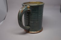 Image 1 of Varigated Blue & Celedon Steins